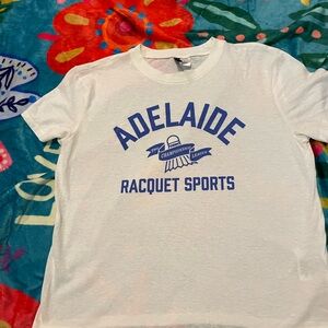 Divided White T-Shirt